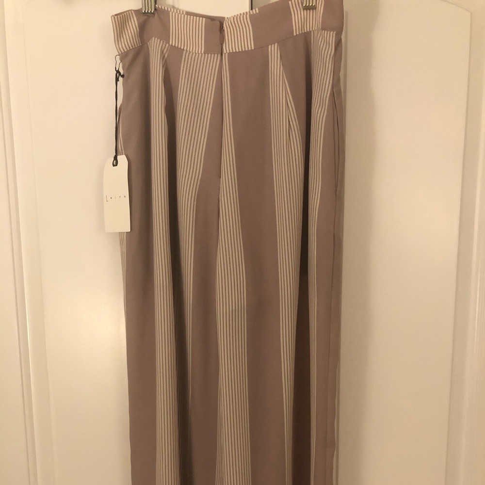 Dress crop pants.